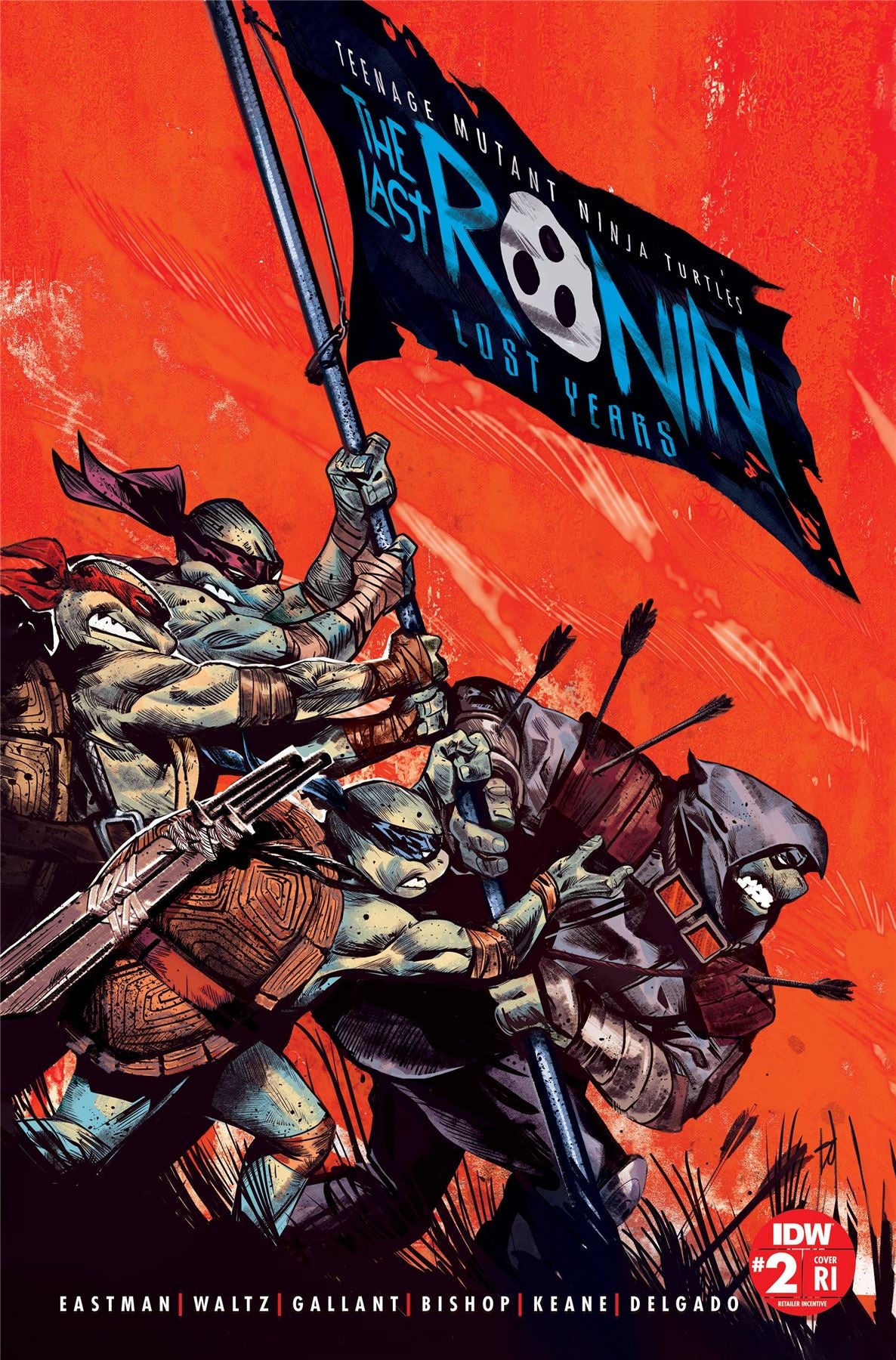 Tmnt Last Ronin Lost Years #2 Cvr D 25 Copy Incv (net) (res) Idw Publishing Comic Book