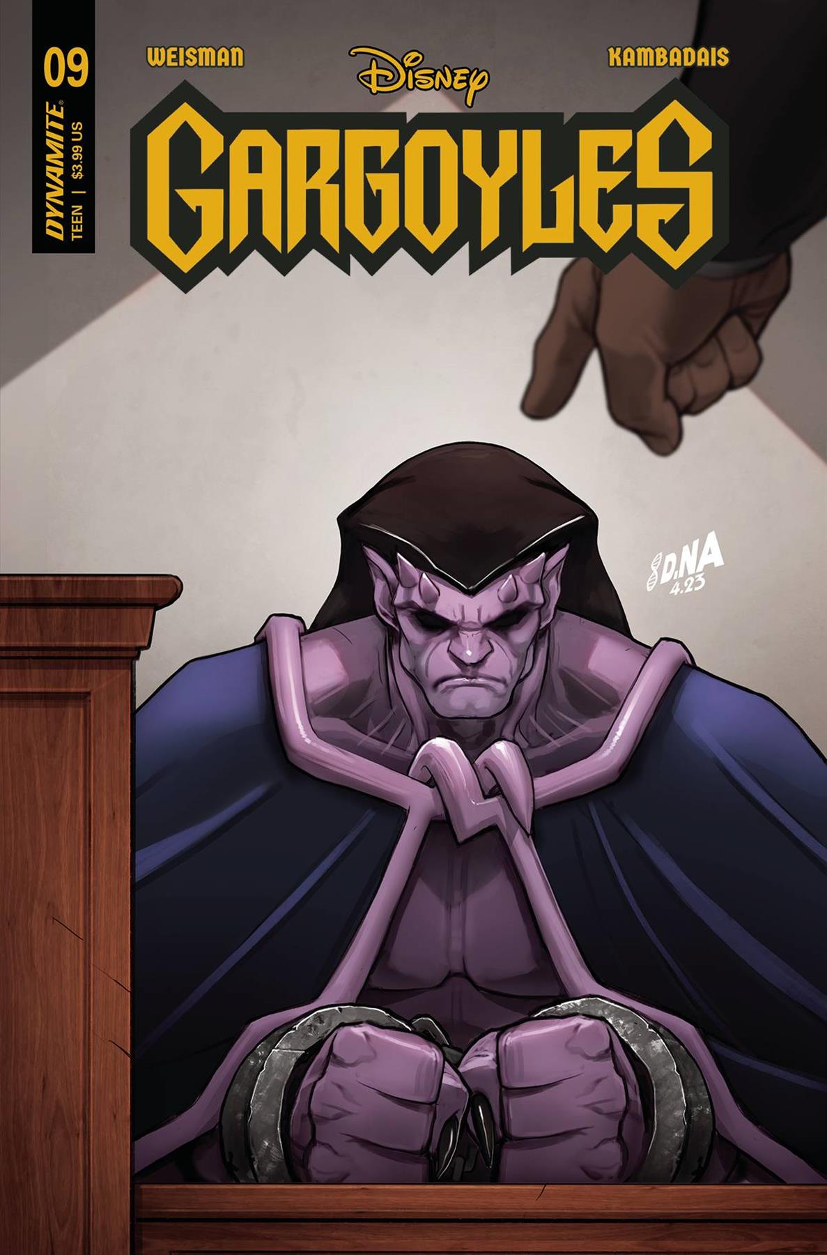 Gargoyles #9 Cvr A Nakayama Dynamite Comic Book