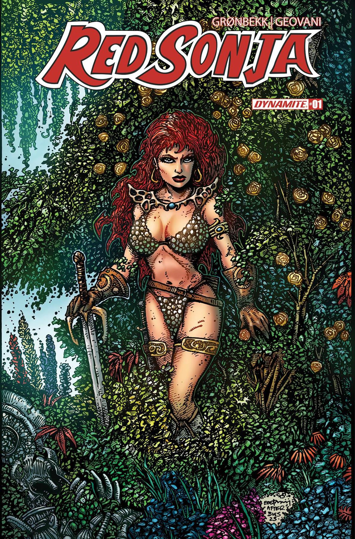 Red Sonja 2023 #1 Cvr H Eastman Dynamite Comic Book