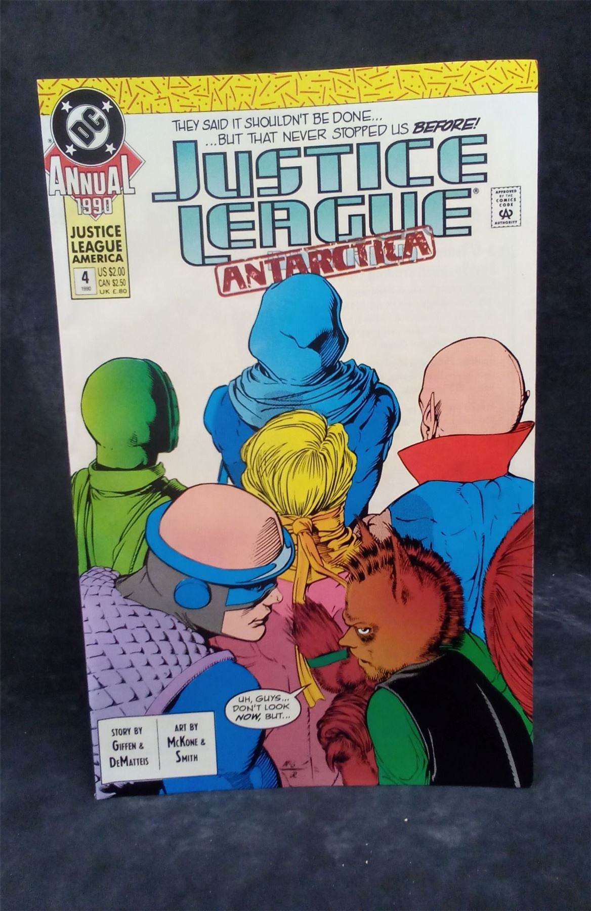 Justice League America Annual #4 1990 DC Comics Comic Book