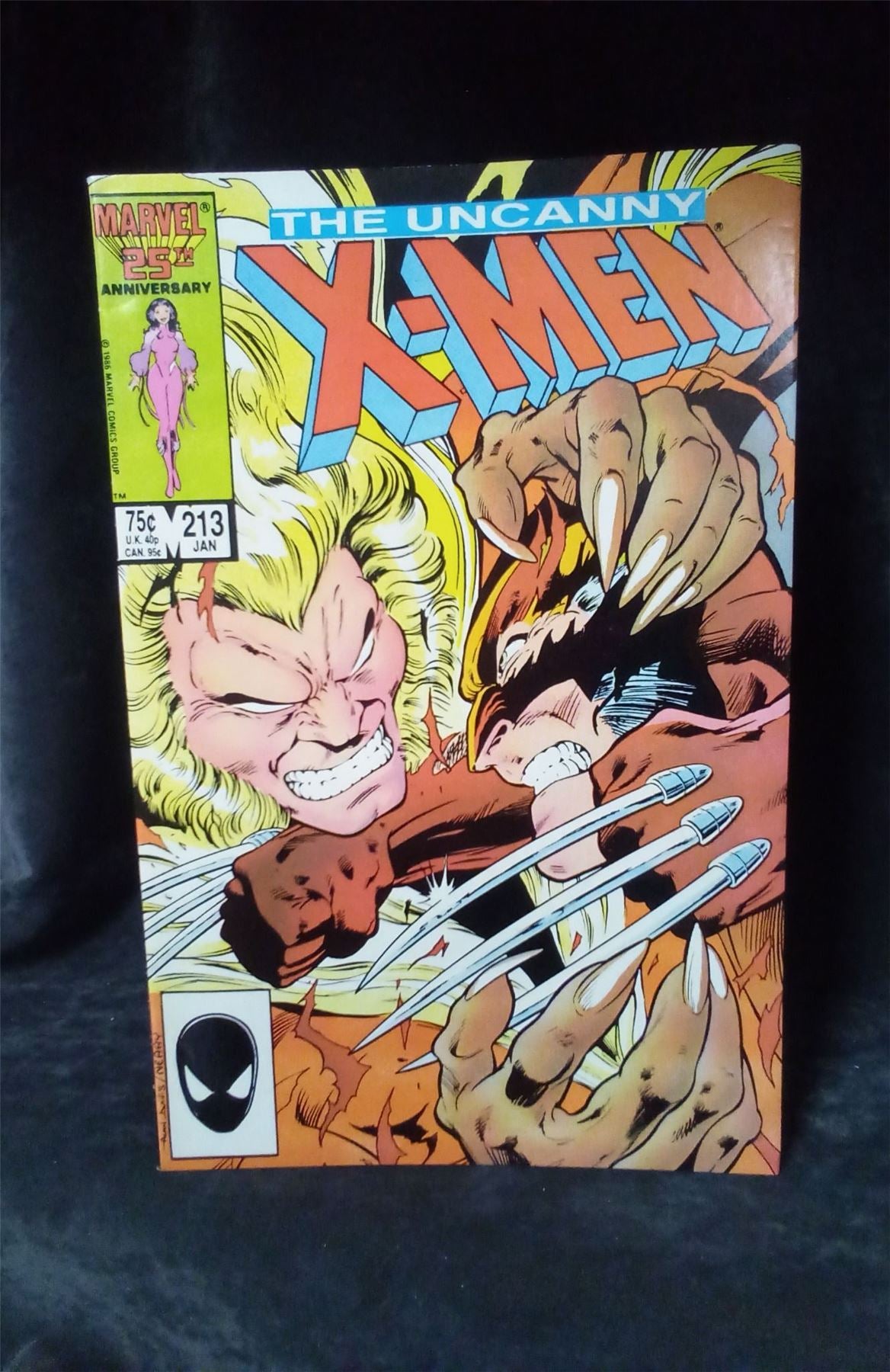 The Uncanny X-Men #213 1987 Marvel Comics Comic Book