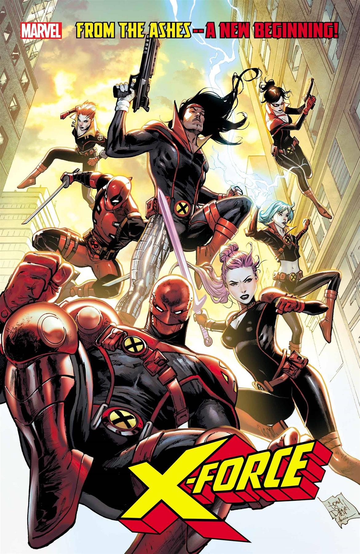 X-force #1 Tony Daniel Var Tony Daniel Var Marvel Prh Comic Book 2024
