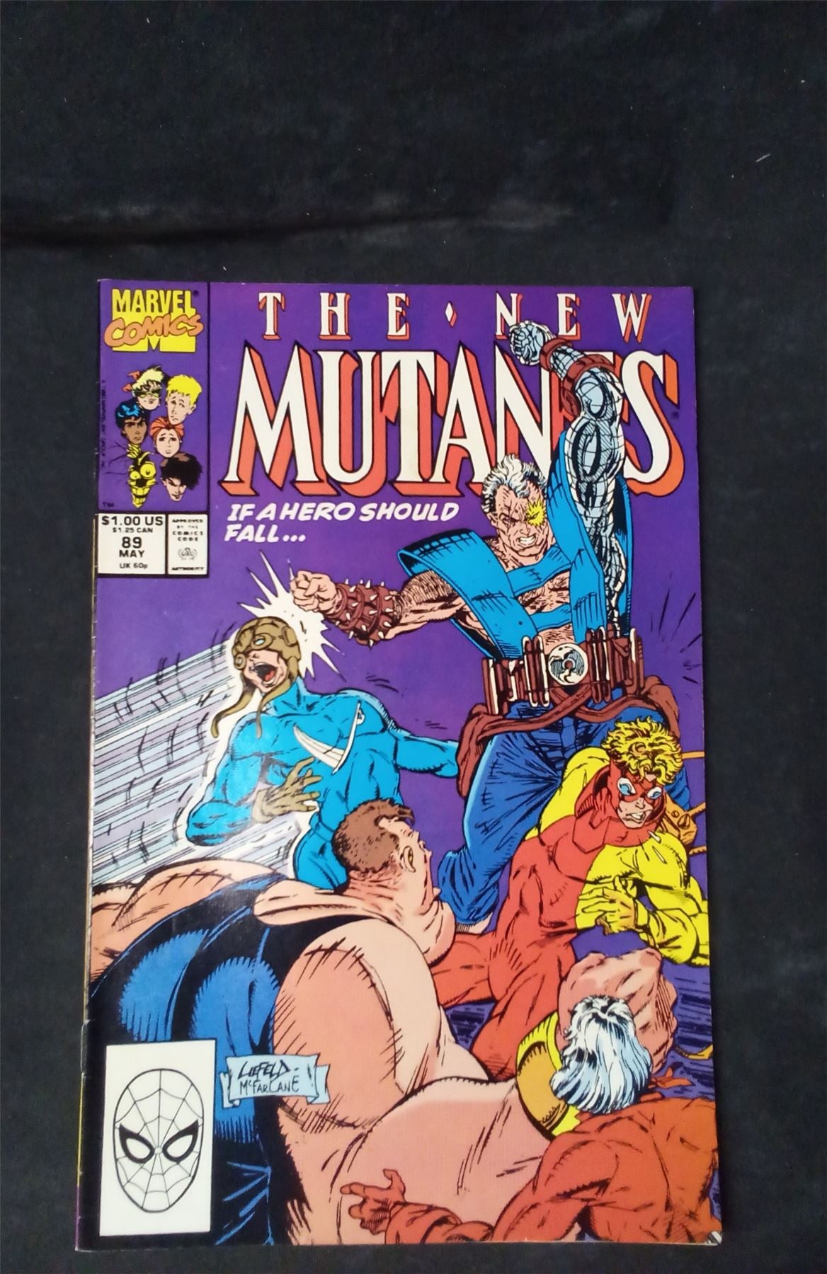 The New Mutants #89 Direct Edition 1990 marvel Comic Book