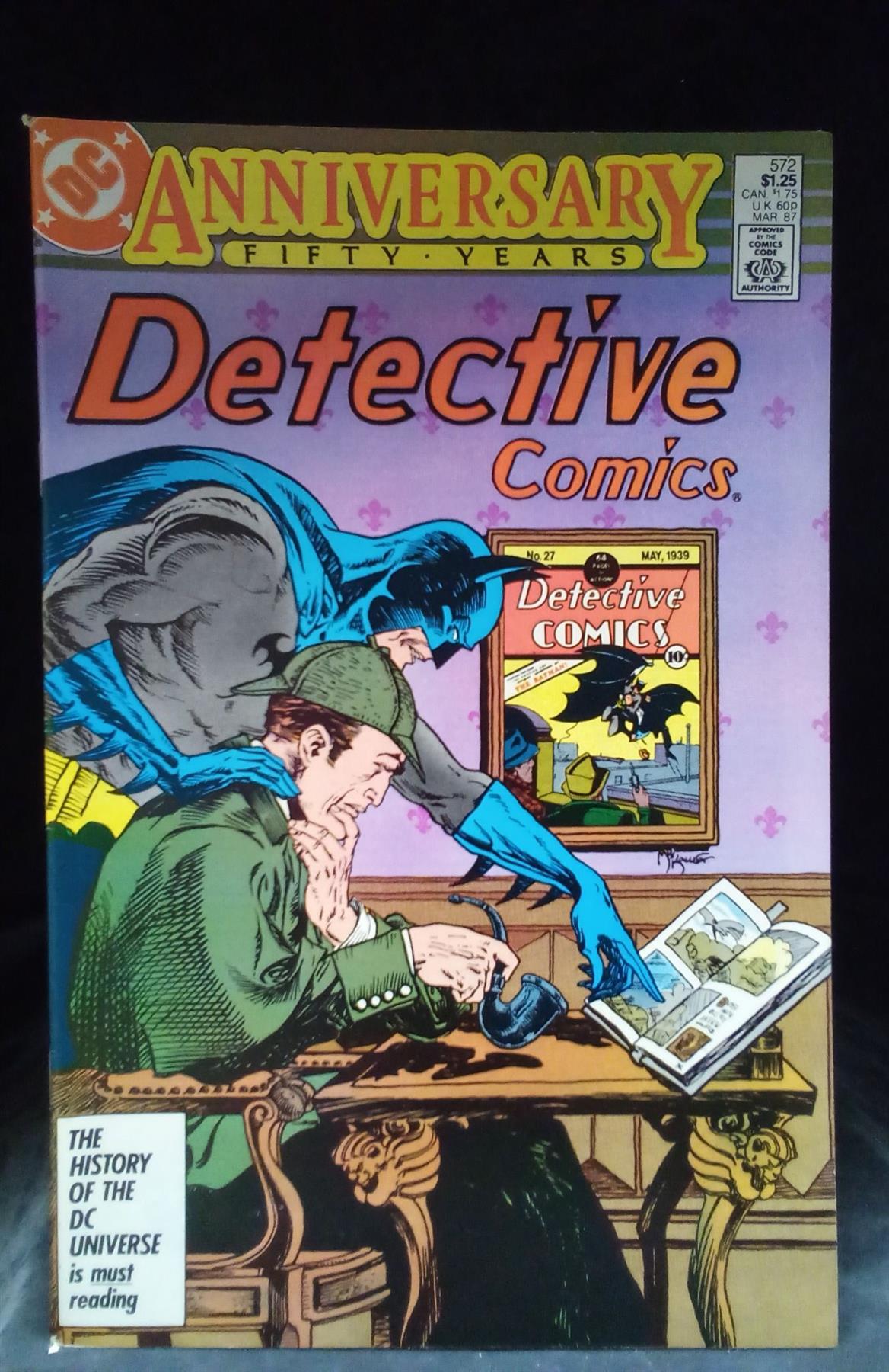 DetEC Comicstive Comics #572 1987 DC Comics Comic Book