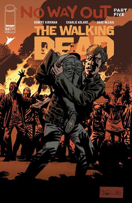 Walking Dead Deluxe #84 Cvr B Charlie Adlard & Dave Mccaig Var (mr) Image Comics Comic Book