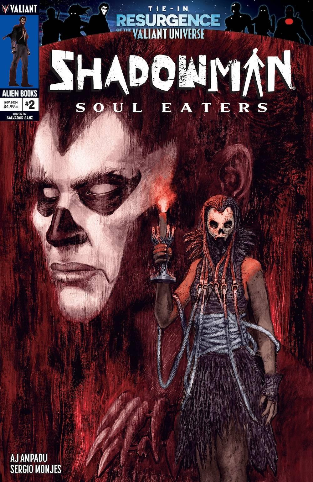 Shadowman Soul Eaters #2 (of 4) Cvr A Sanz Valiant Comic Book