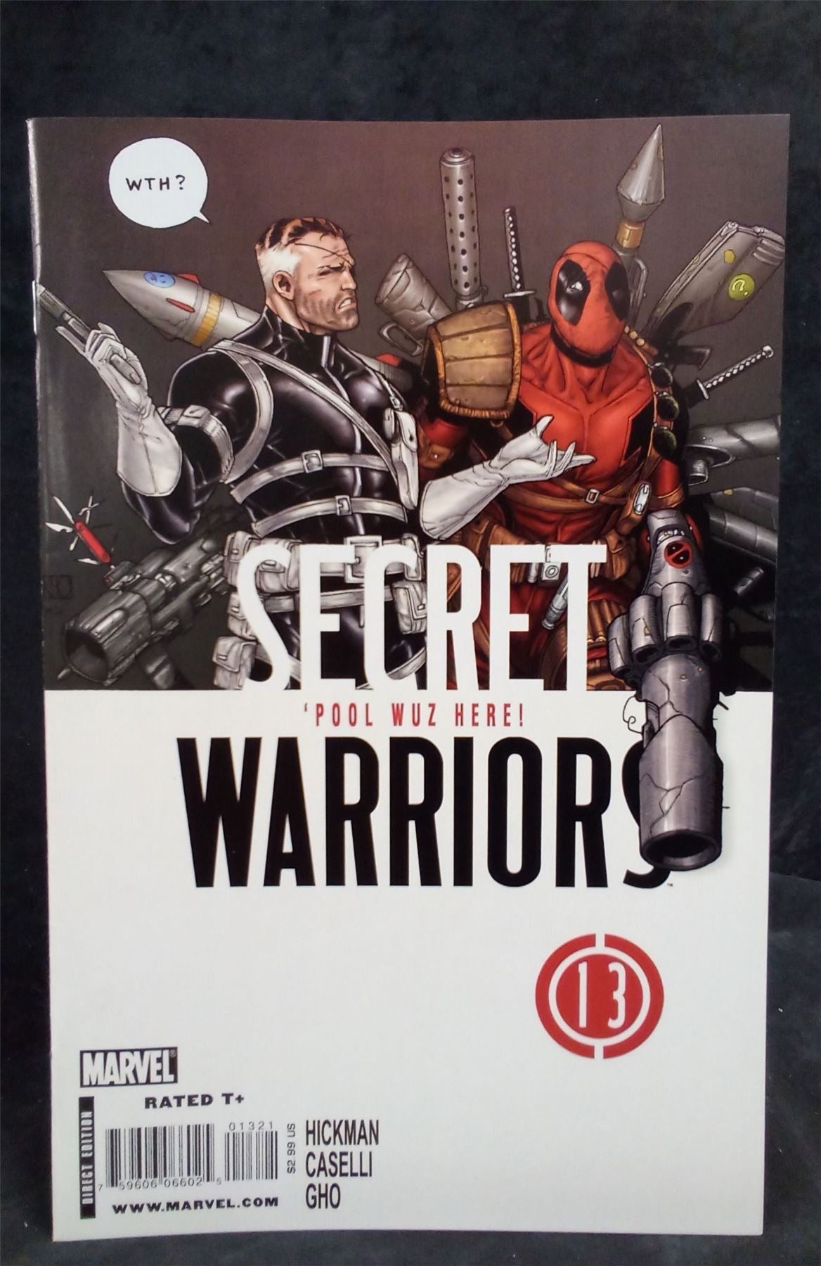 Secret Warriors #13 Variant Cover 2010 Marvel Comics Comic Book