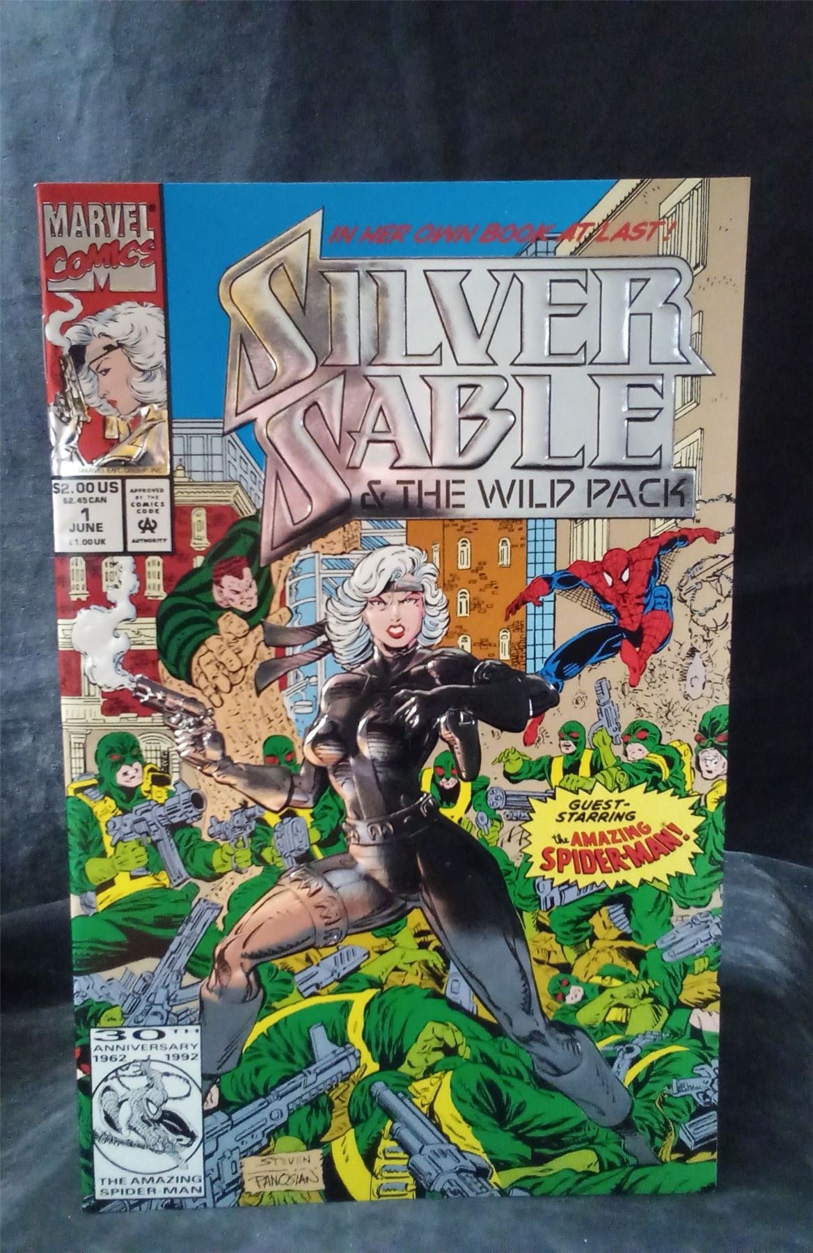 Silver Sable and the Wild Pack #1 1992 Marvel Comics Comic Book