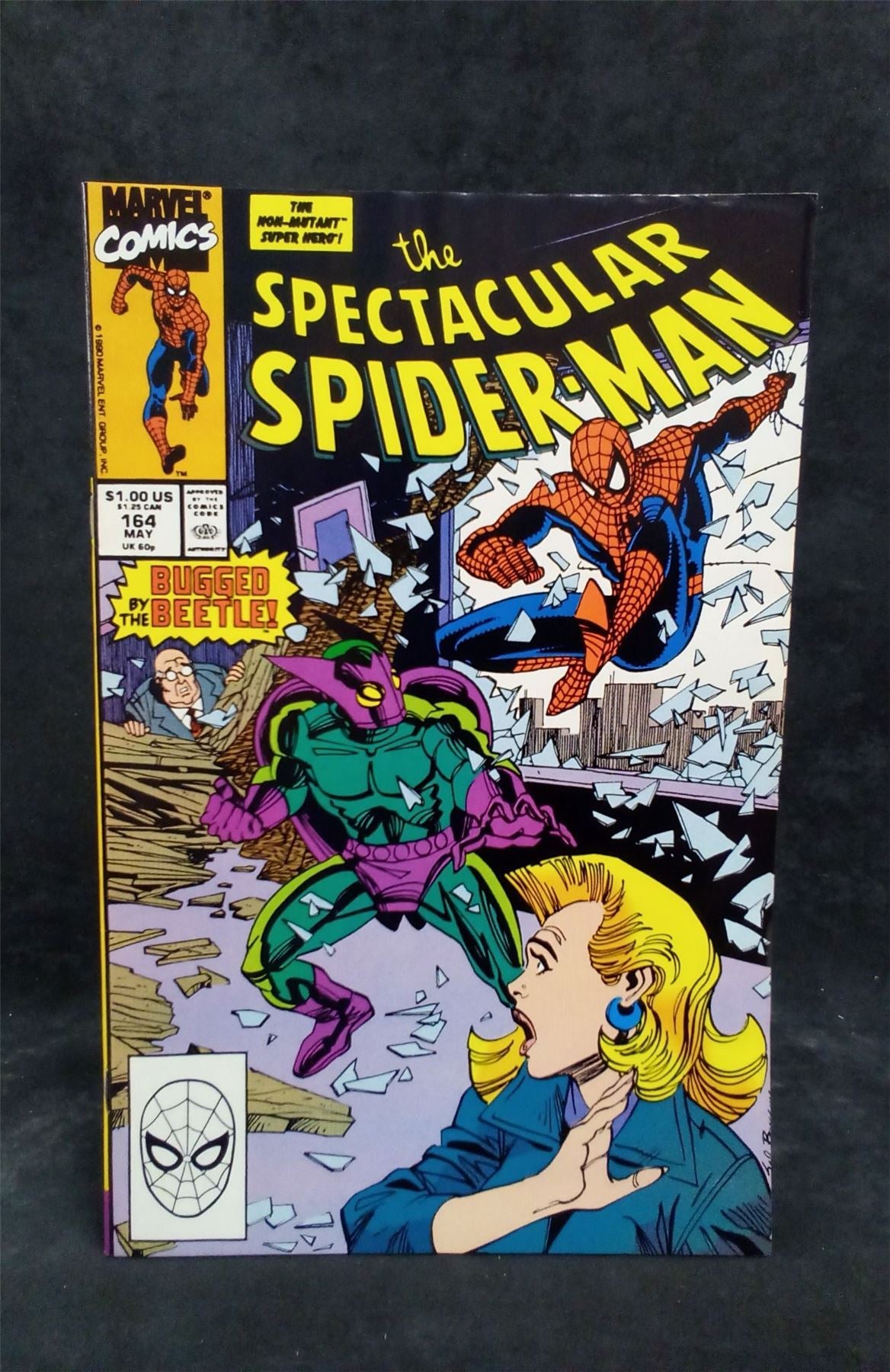 The Spectacular Spider-Man #164 1990 Marvel Comics Comic Book