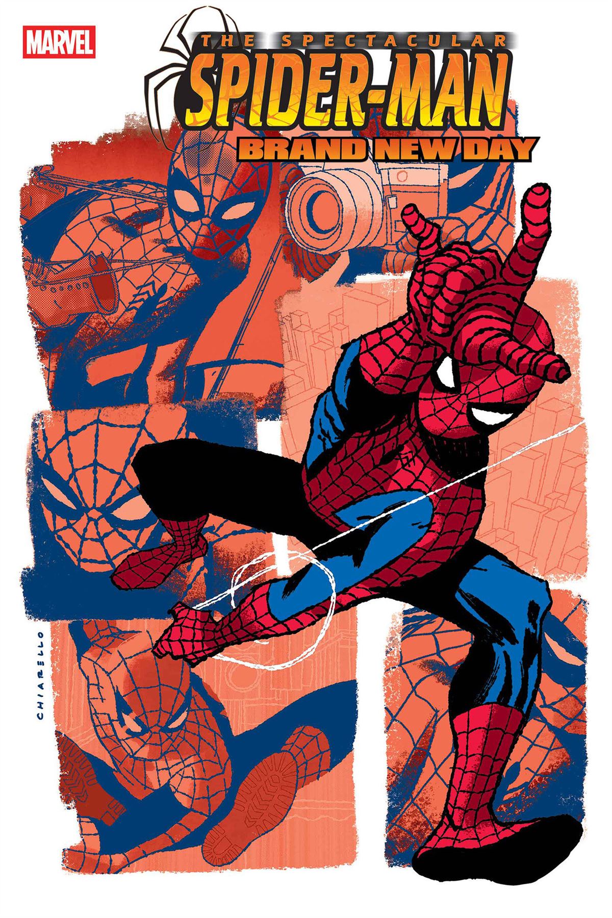 SPECTACULAR SPIDER-MAN: BRAND NEW DAY #2 MARK CHIARELLO VARIANT Marvel Comic Book 2026