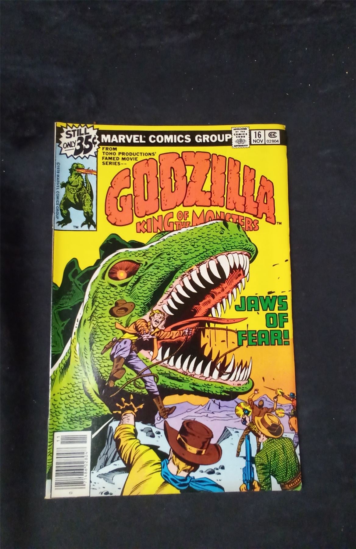 Godzilla #16 1978 marvel Comic Book