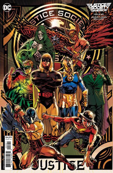 Justice Society Of America #8 (of 12) Cvr B Tony Harris Card Stock Var DC Comics Comic Book