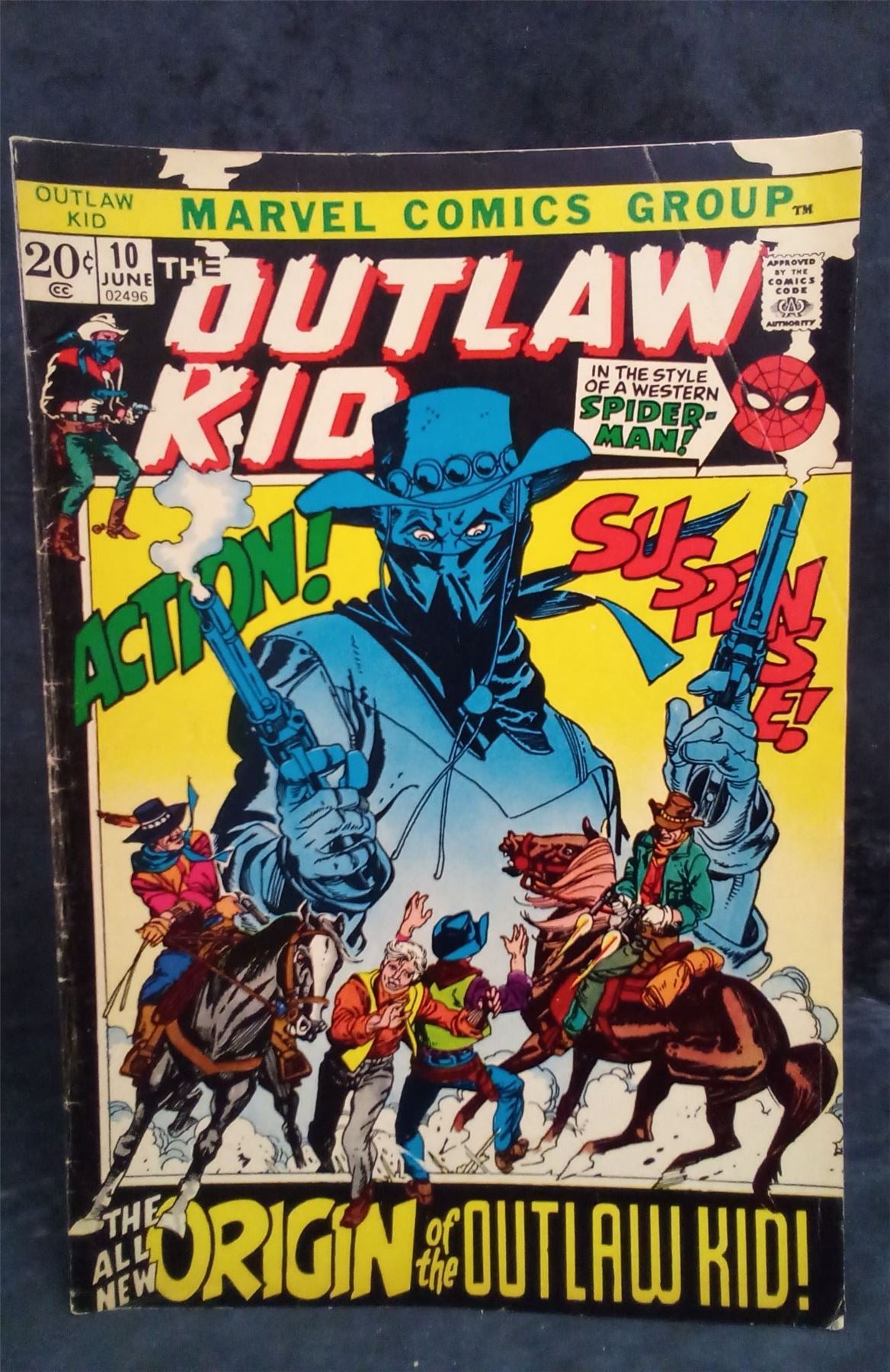 The Outlaw Kid #10 1972 Marvel Comics Comic Book