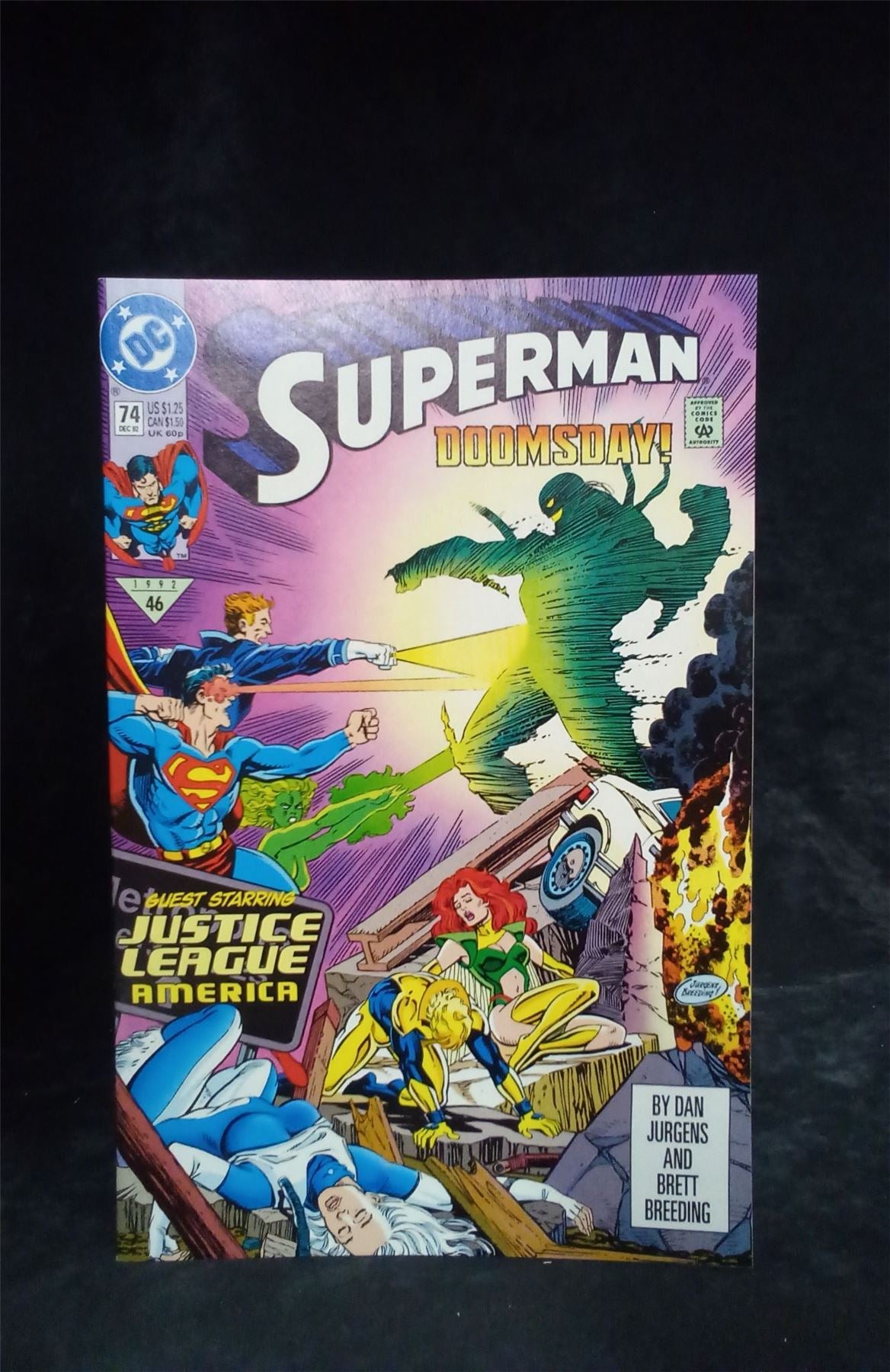 Superman #74 1992 DC Comics Comic Book