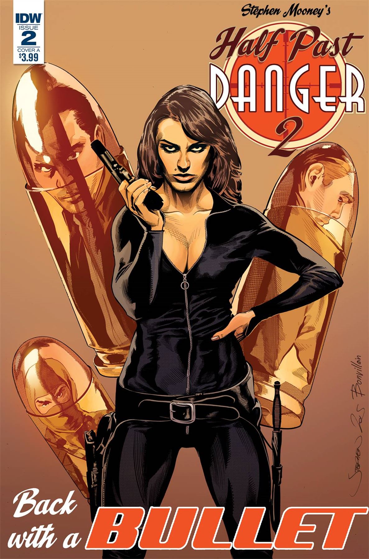 Half Past Danger Ii Dead To Reichs #2 (Cvr A Mooney) Idw Publishing Comic Book