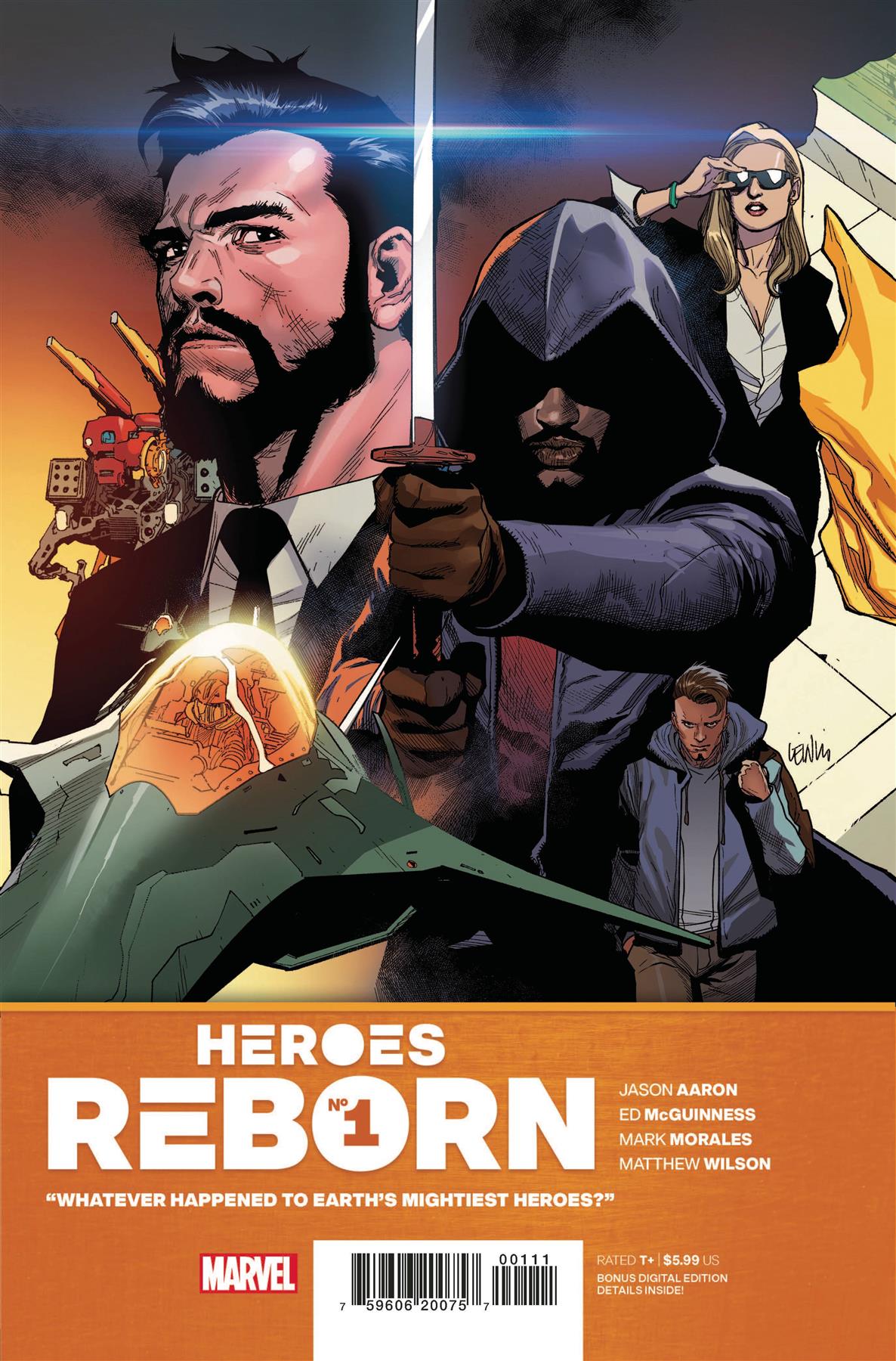 Heroes Reborn #1 (of 7) Marvel Comics Comic Book