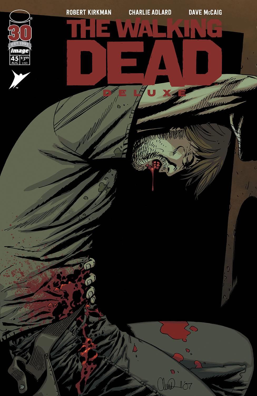Walking Dead Dlx #45 Cvr B Adlard & Mccaig (mr) Image Comics Comic Book