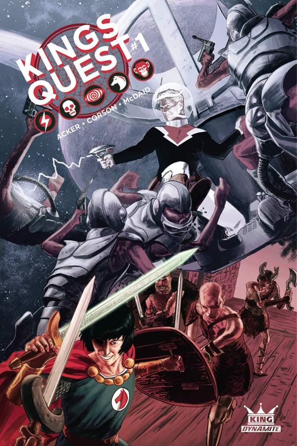 Kings Quest #1 (Cvr E Worley Exc Subscription Var) D. E. Comic Book