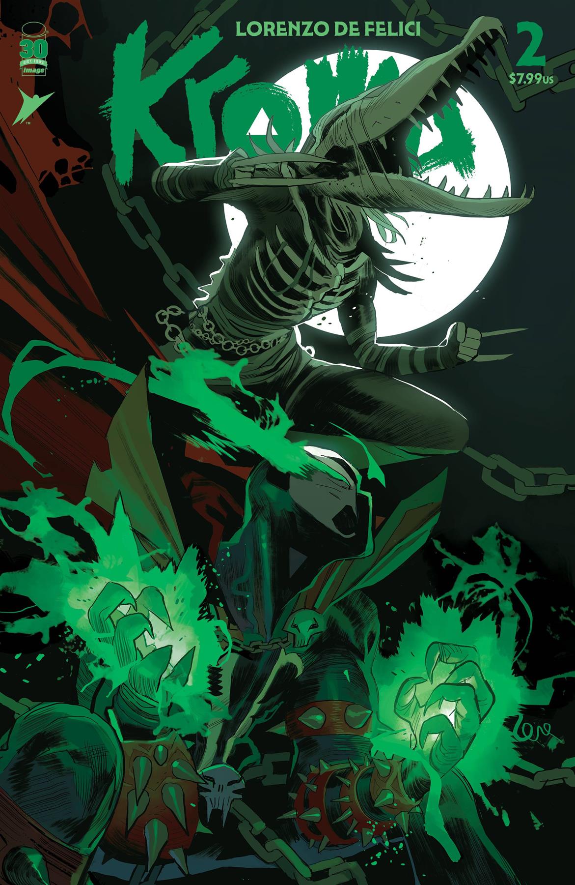 Kroma By De Felici #2 (of 4) Cvr E Spawn Var Image Comics Comic Book