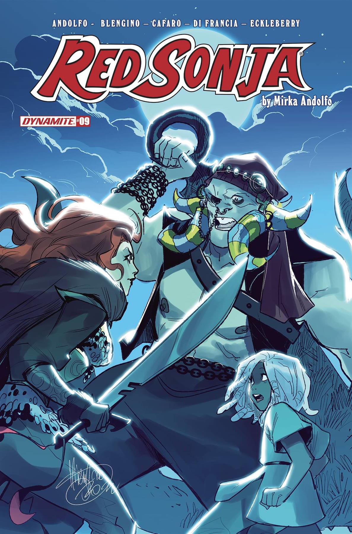 Red Sonja (2021) #9 Cvr A Andolfo Dynamite Comic Book