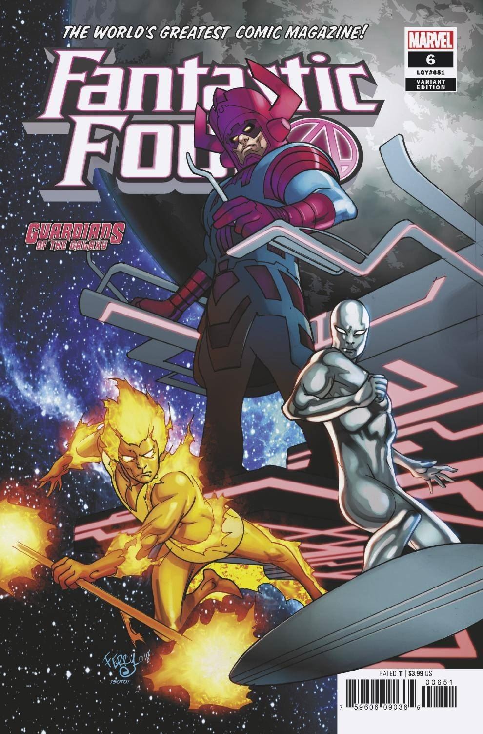 Fantastic Four #6 (Ferry Gotg Var) Marvel Comics Comic Book