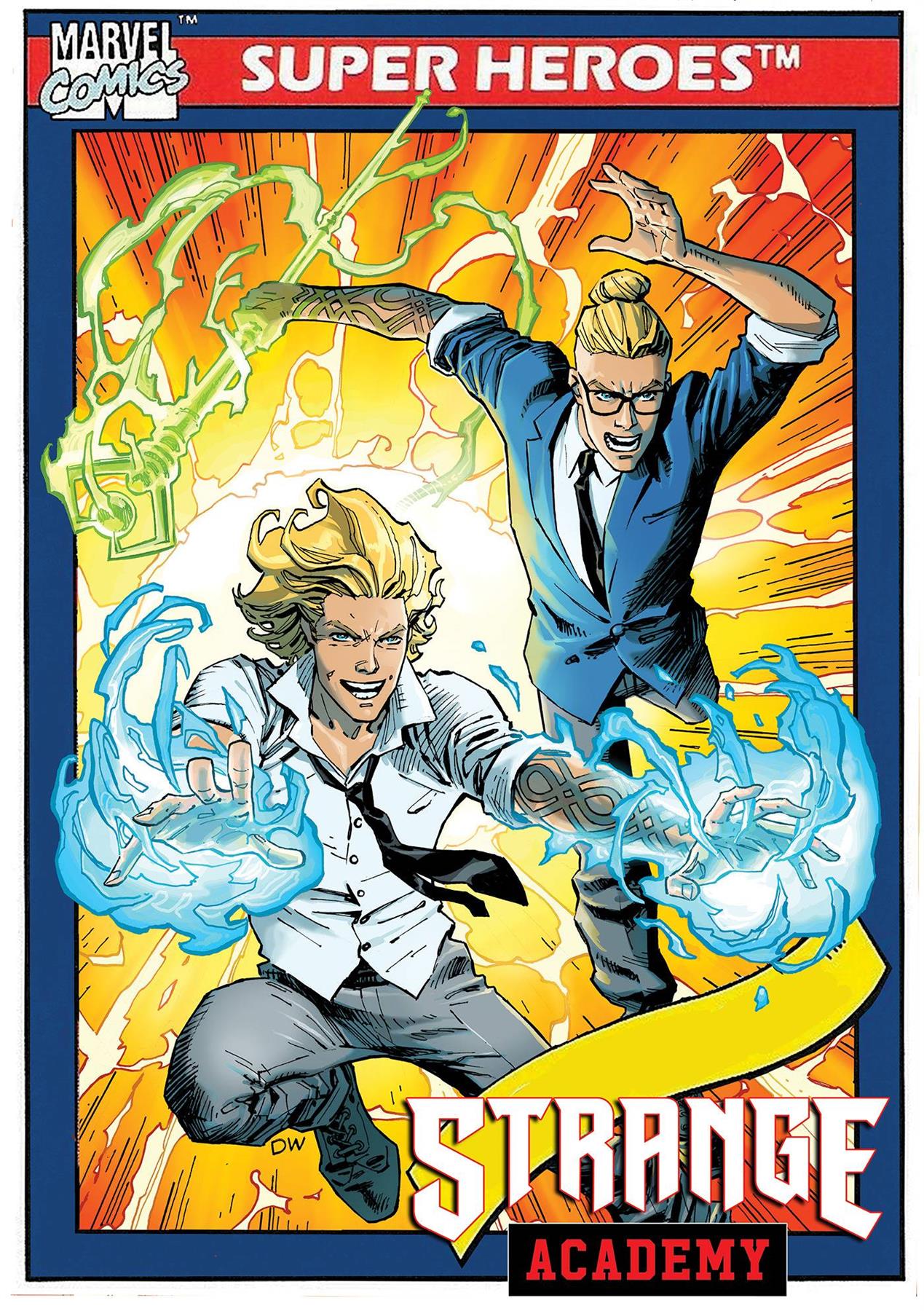 Strange Academy Finals #5 Weaver Trading Card Var Marvel Prh Comic Book