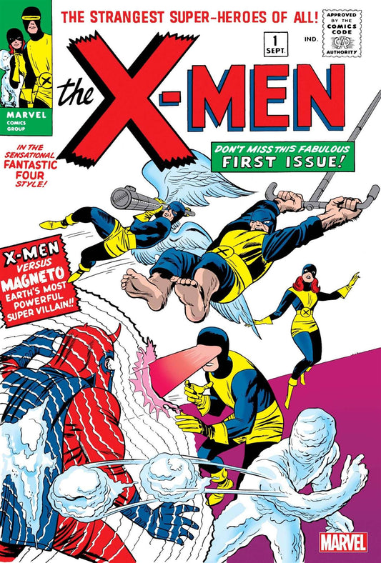 X-men 1963 #1 Facsimile Edition New Ptg () Marvel Prh Comic Book 2023