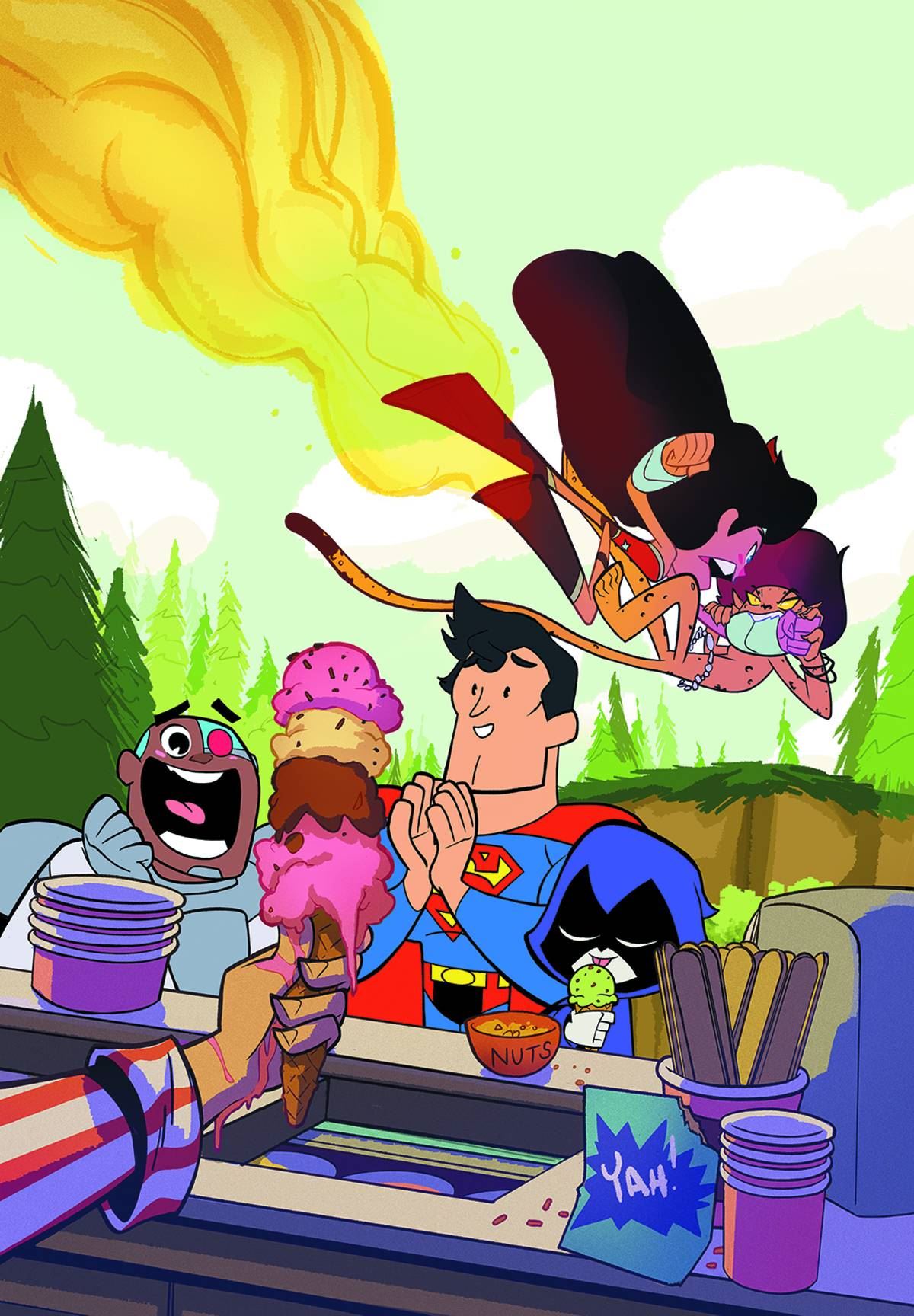 Superman Wonder Woman #19 Teen Titans Go Var DC Comics Comic Book