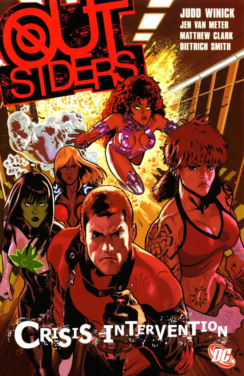 Outsiders Tp Vol 04 Crisis Intervention DC