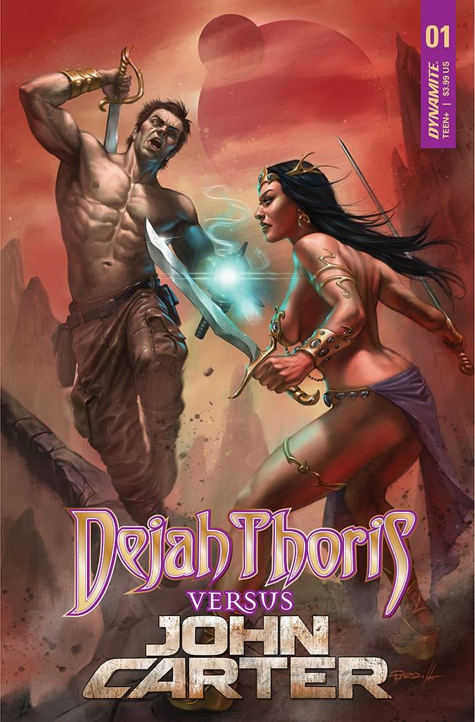 Dejah Thoris Vs John Carter Of Mars #1 Cvr A Parrillo Dynamite Comic Book
