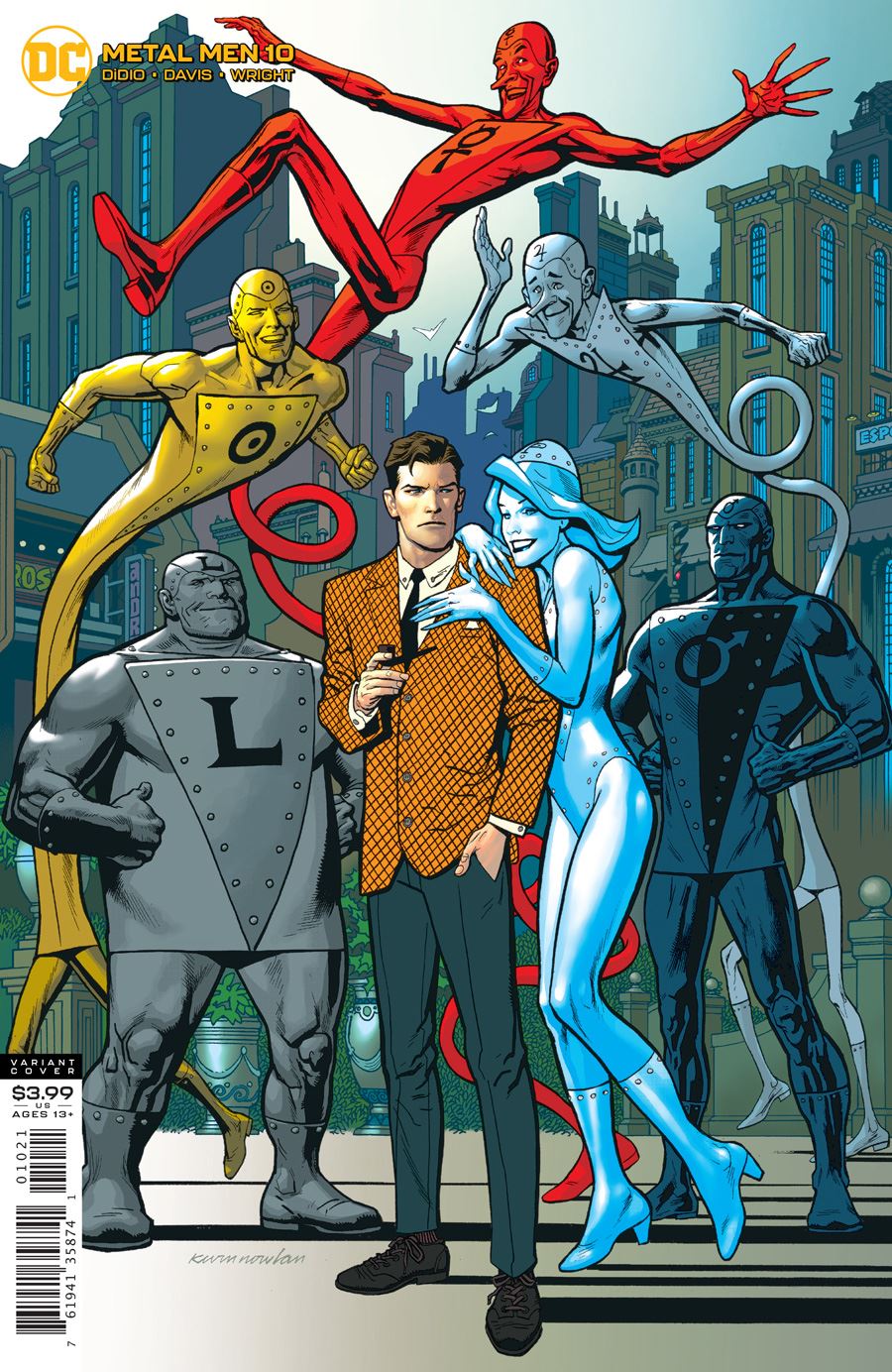 Metal Men #10 (Kevin Nowlan Var Ed) DC Comics Comic Book 2020
