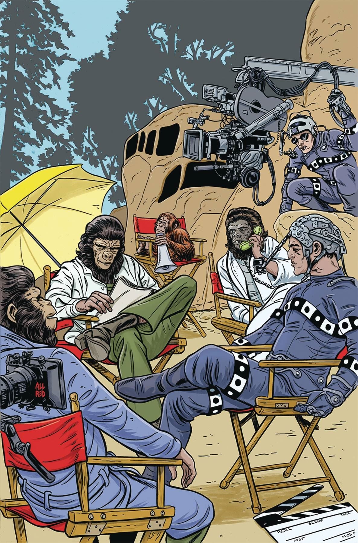 Planet Of Apes Simian Age #1 (Allred Var) Boom! Studios Comic Book