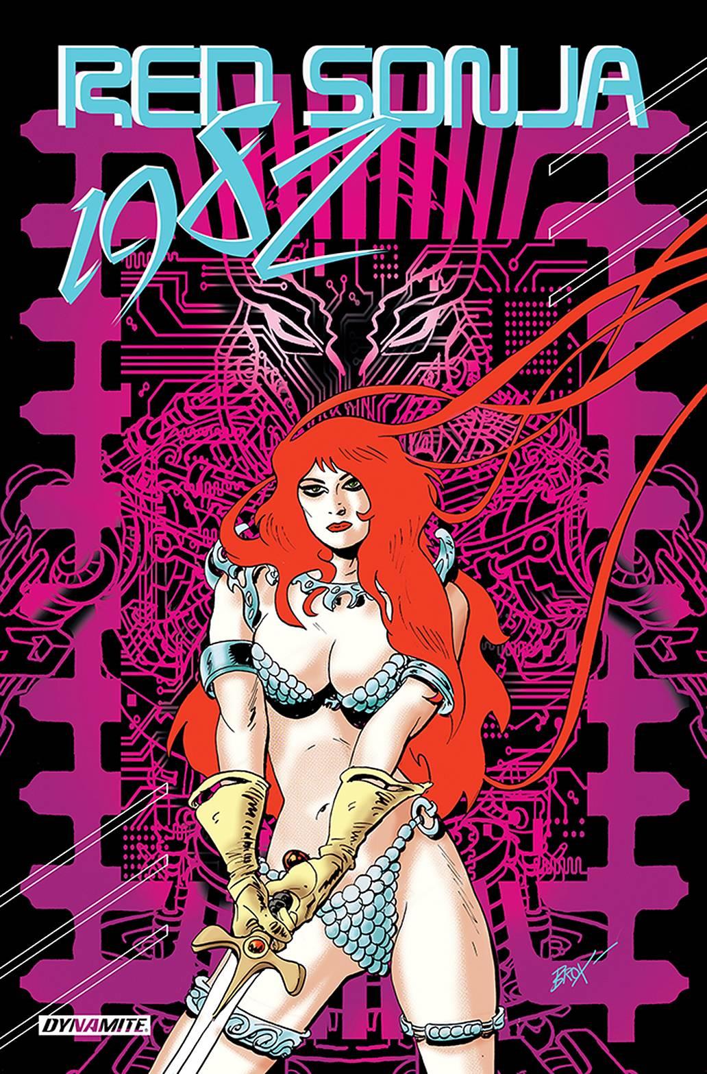 Red Sonja 1982 One Shot Cvr B Broxton Dynamite Comic Book