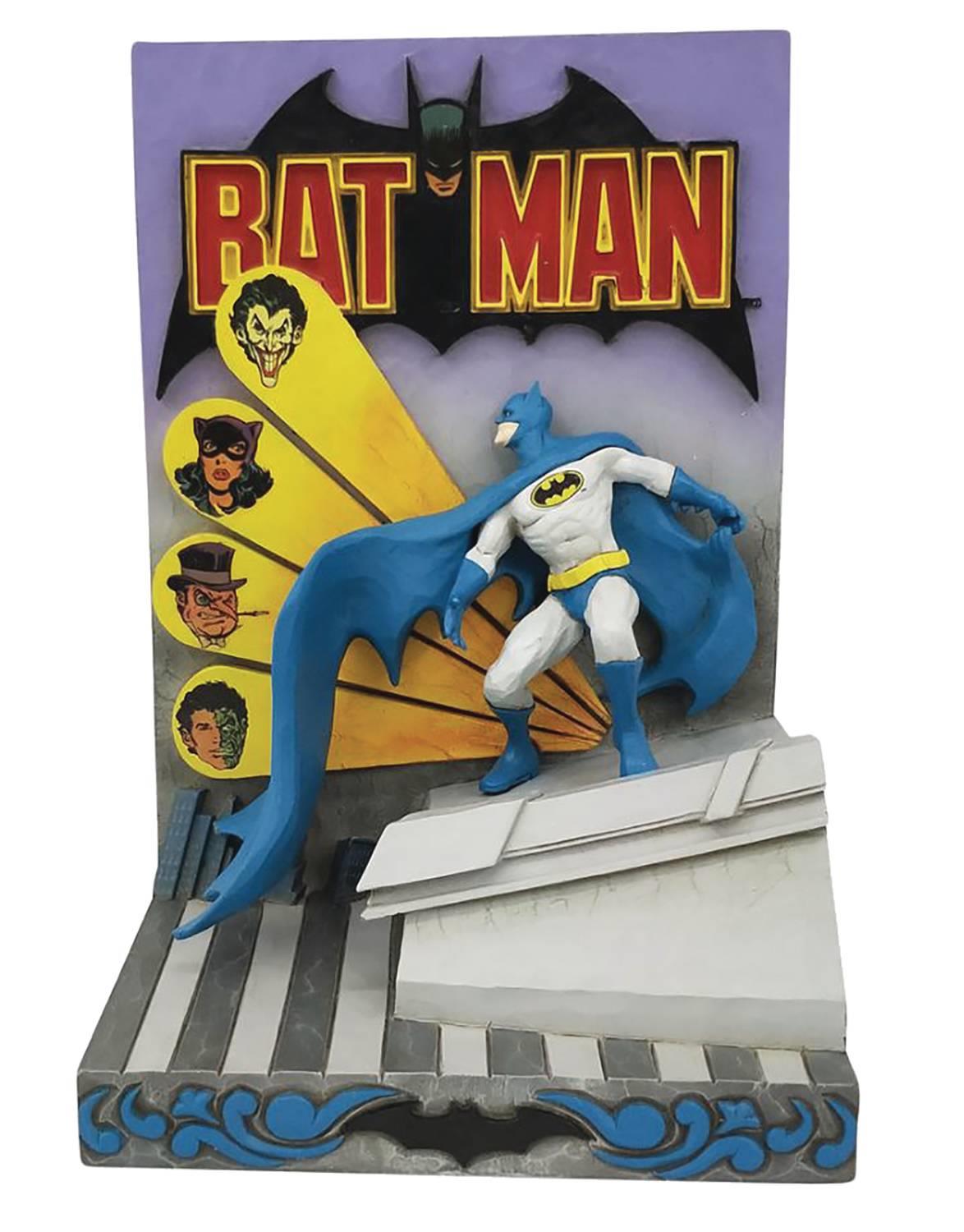 Jim Shore Dc Comics Batman Comic Book Cover 8in Figurine