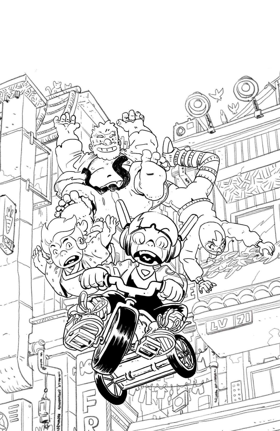 Skybound X #2 Cvr E 10 Copy Incv B&w Vuong & Kniivila (mr) Image Comics Comic Book