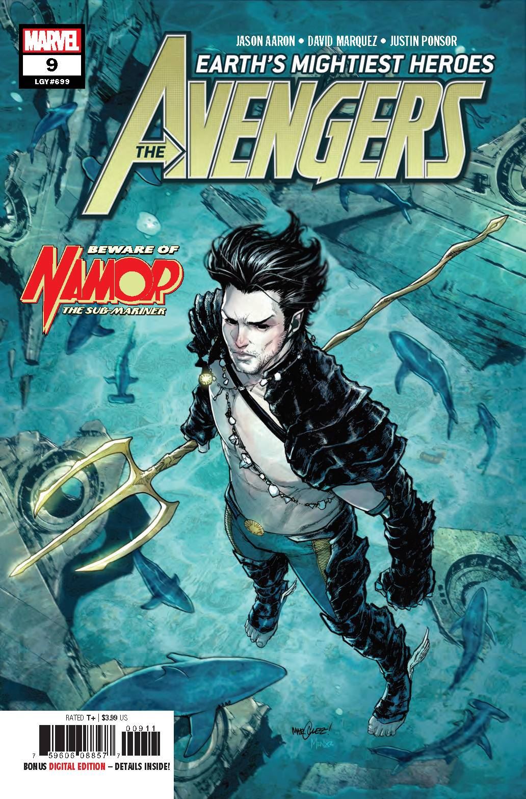 Avengers #9 Marvel Comics Comic Book