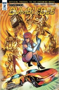 Transformers Bumblebee Movie Prequel #2 (Cvr B Ossio) Idw Publishing Comic Book