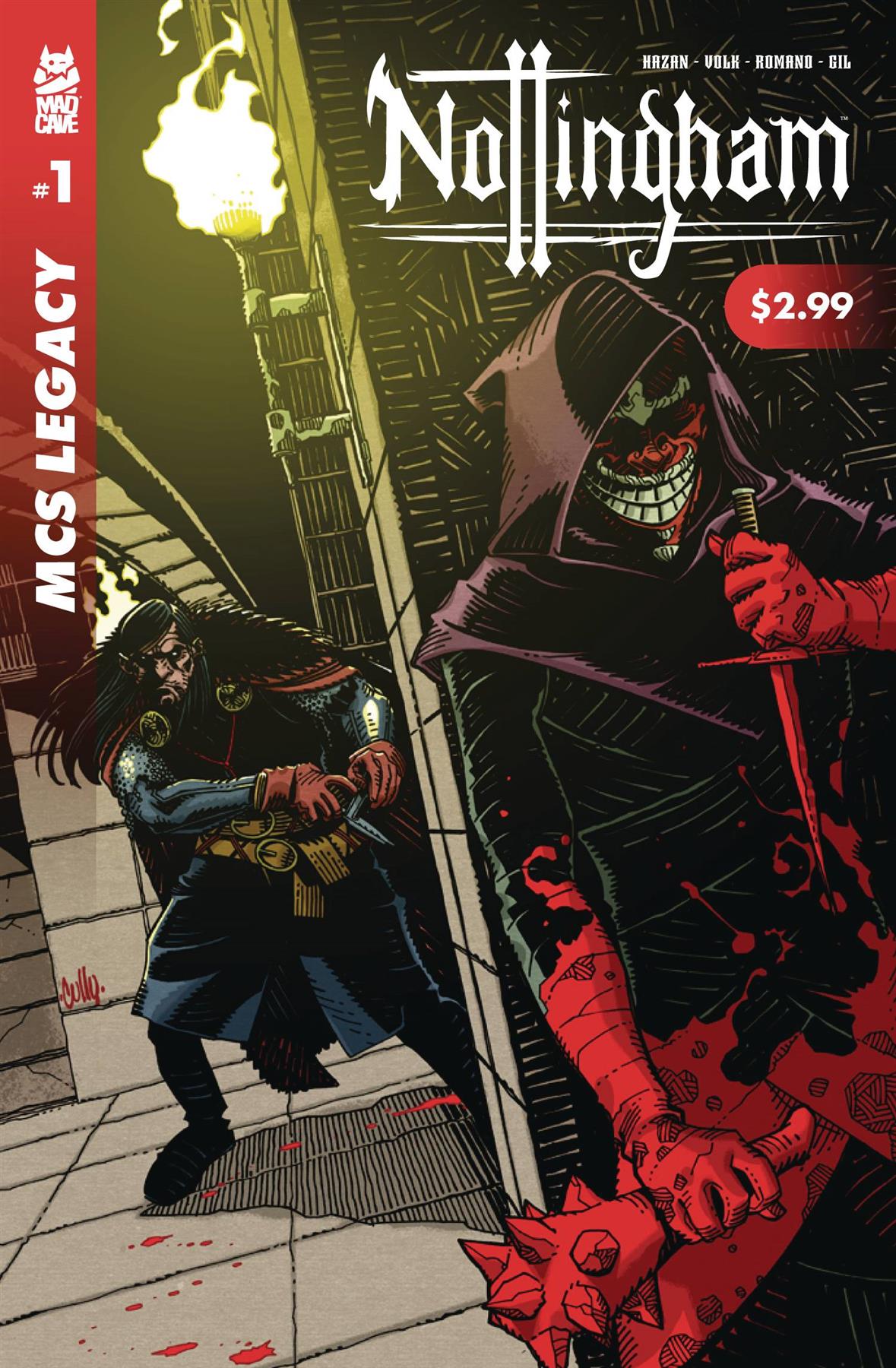 Mad Cave Studios Legacy Nottingham (mr) Mad Cave Studios Comic Book