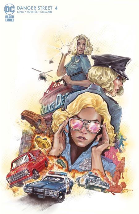 Danger Street #4 (of 12) Cvr B Joelle Jones Card Stock Var (mr) DC Comics Comic Book