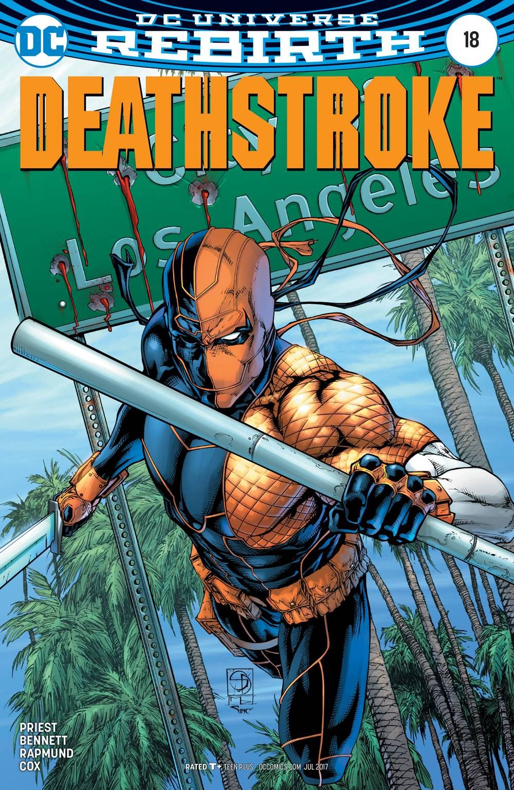 Deathstroke #18 (Var Ed) DC Comics Comic Book