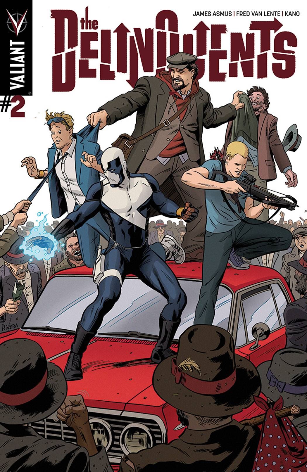 Delinquents #2 Valiant Comics Comic Book