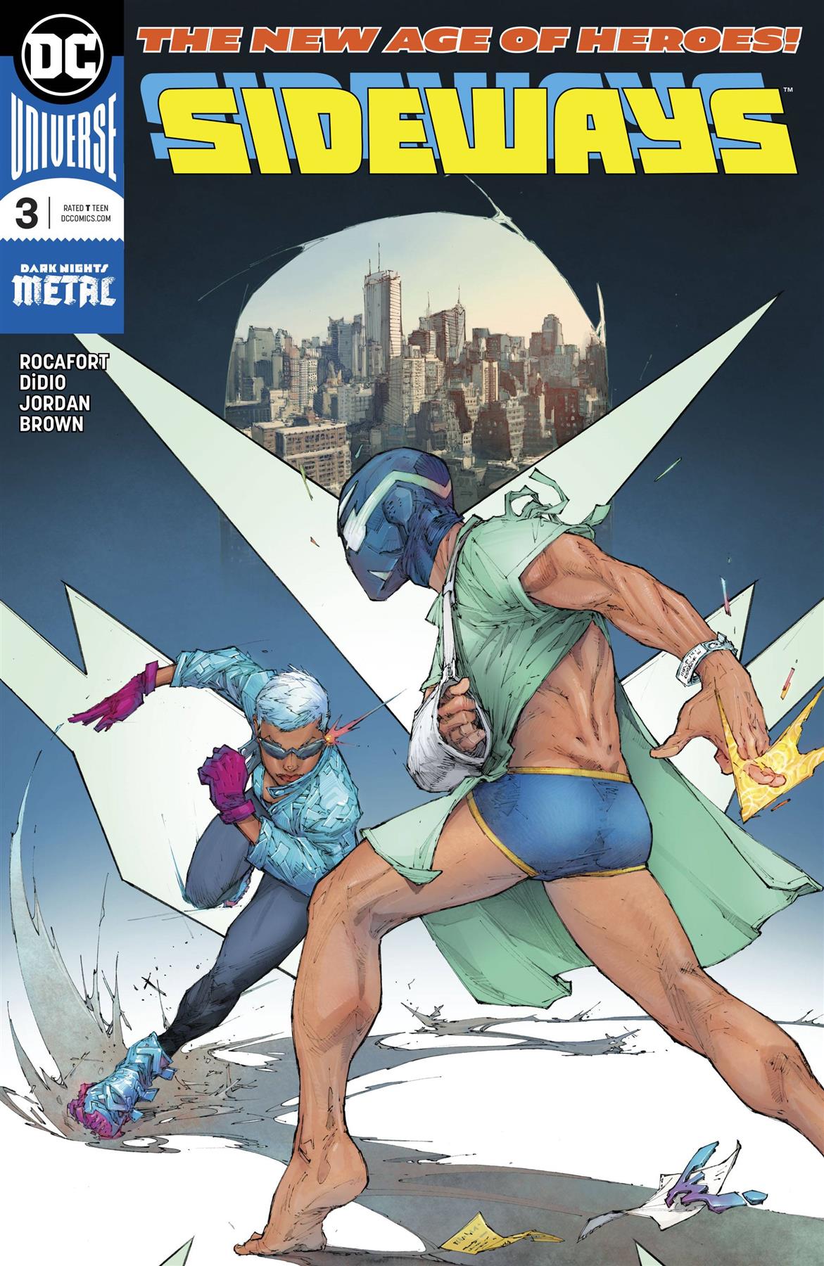 Sideways #3 DC Comics Comic Book