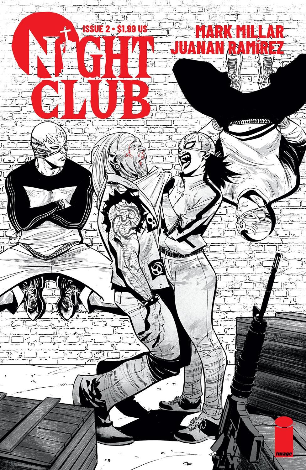 Night Club #2 (of 6) Cvr B Ramirez B&w (mr) Image Comics Comic Book