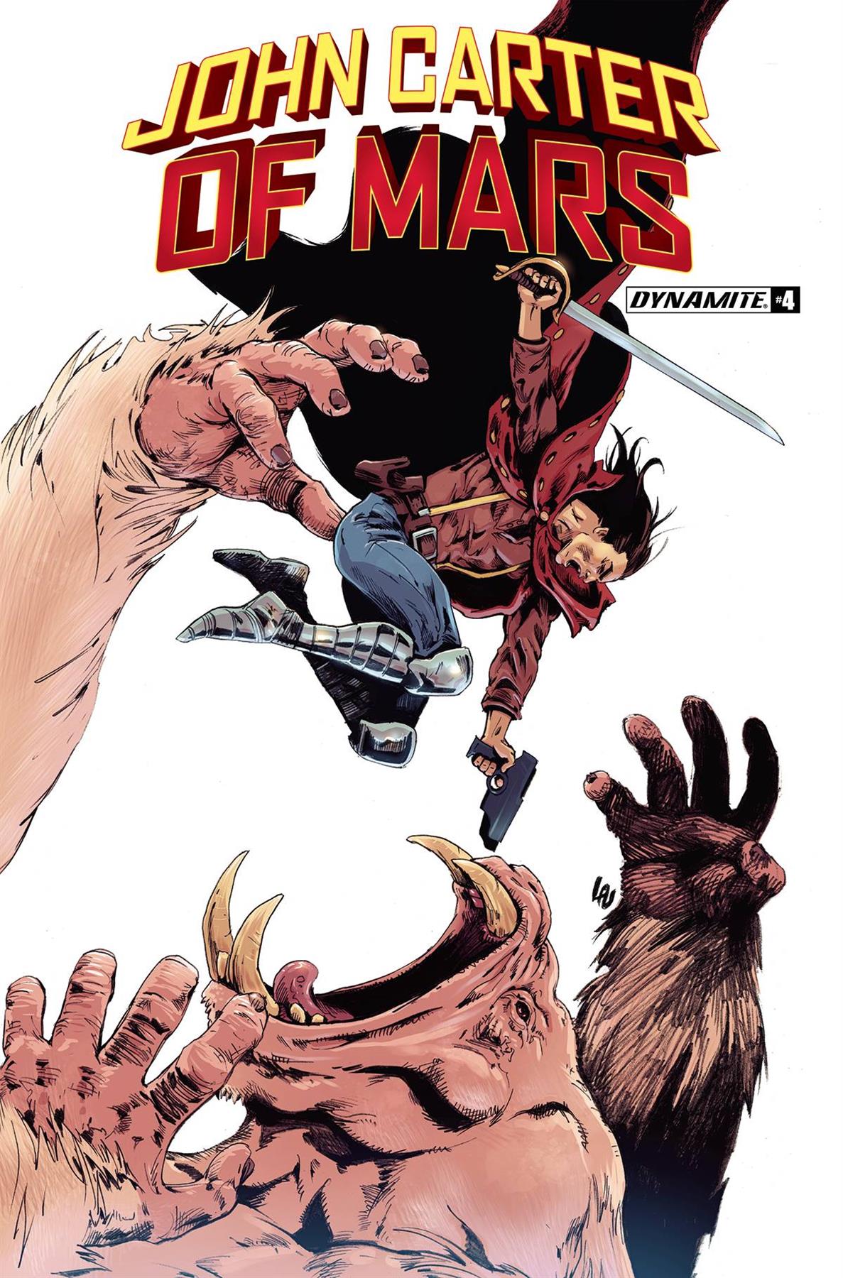 John Carter Of Mars #4 Cvr A Acosta Dynamite Comic Book