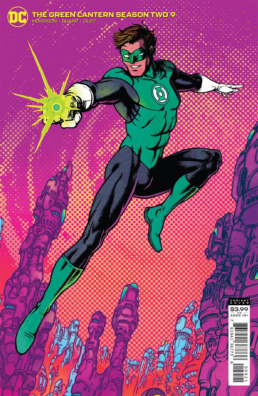 Green Lantern Season Two #9 (of 12) Cvr B Chris Burnham Var DC Comics Comic Book