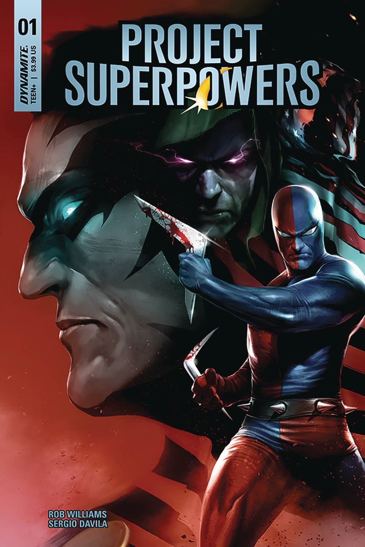 Project Superpowers #2 (Cvr A Mattina) D. E. Comic Book