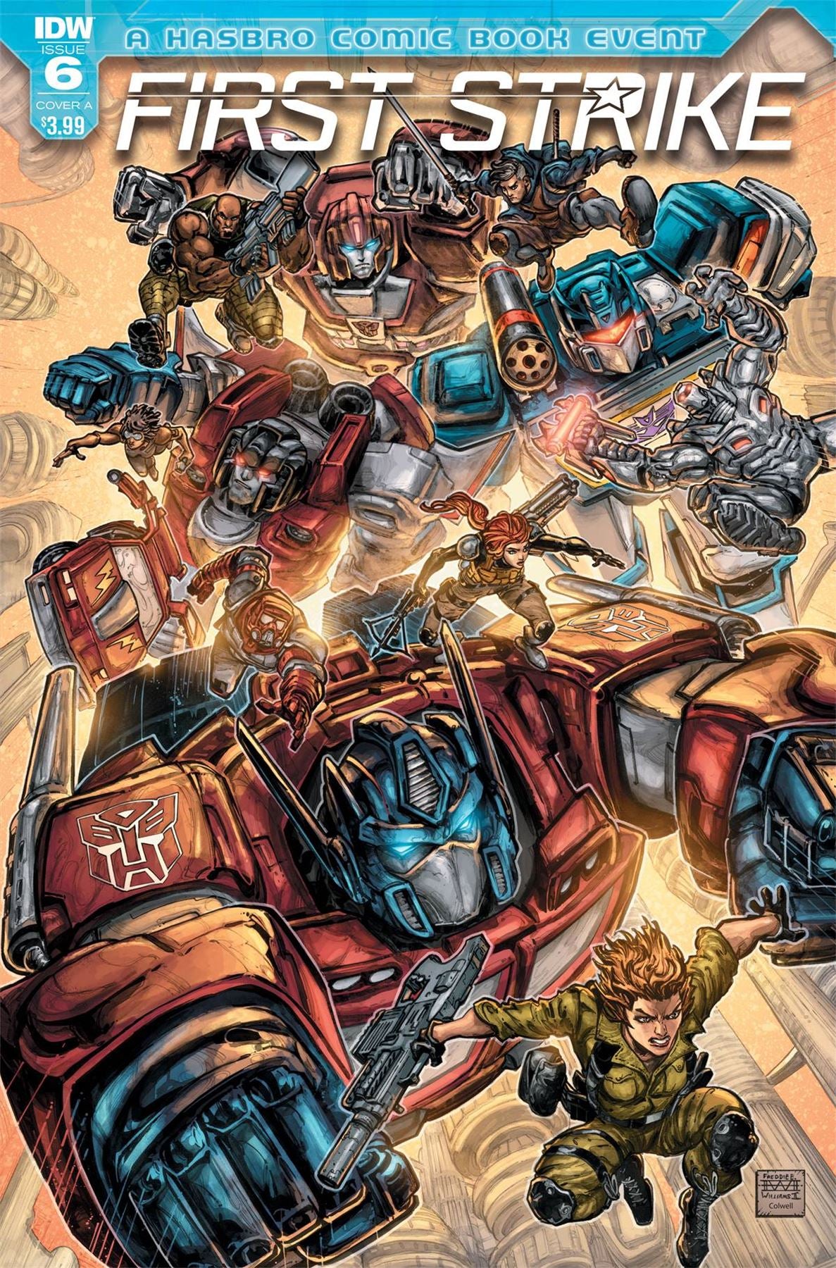 First Strike #6 (Cvr A Williams Ii) Idw Publishing Comic Book