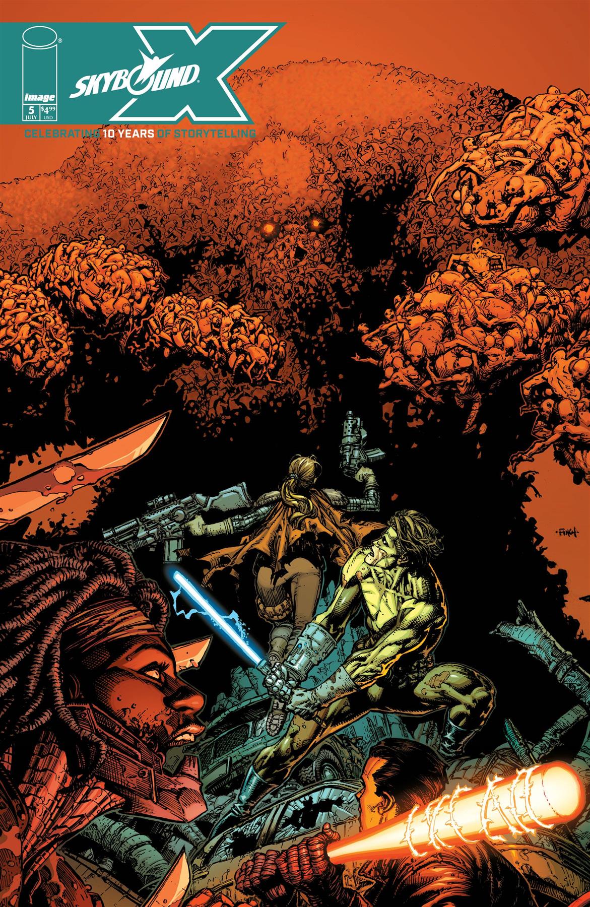 Skybound X #5 Cvr A Finch (mr) Image Comics Comic Book