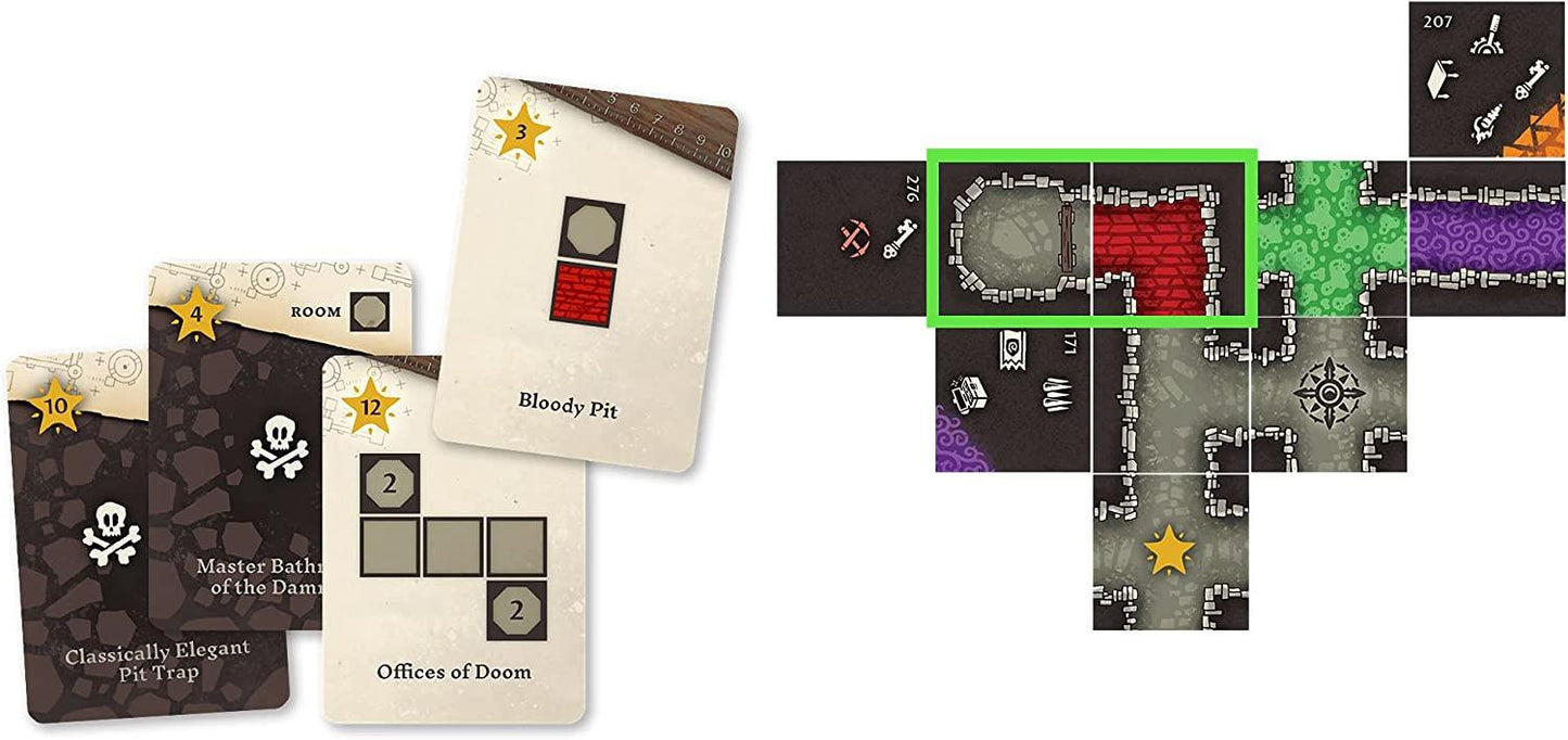 Dungeon Decorators Board Game by Slugfest Games
