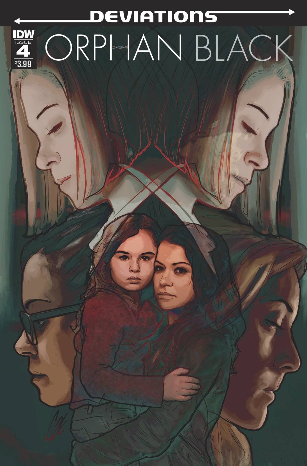 Orphan Black Deviations #4 Idw Publishing Comic Book